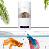 Aquarium tank automatic fish feeder