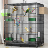 Home Fashion Personality Double Layer New Bird Cage