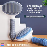 Self-Cleaning Pet Grooming Comb