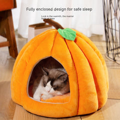 Autumn And Winter Dogs And Cats Semi-enclosed Nest