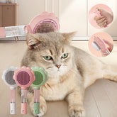 Self-Cleaning Spray Grooming Brush for Pets