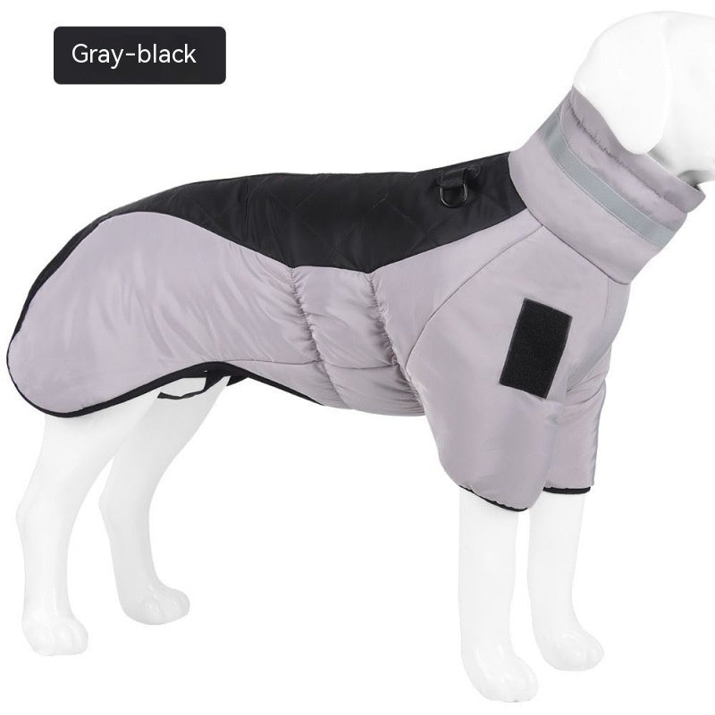 Warm Waterproof Dog Jacket for Medium & Large Dogs